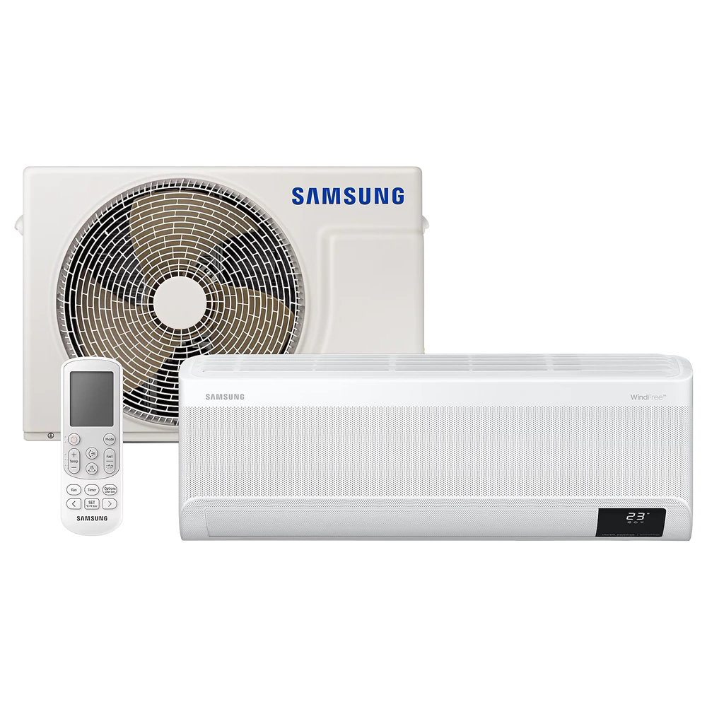 Ar Condicionado Samsung Inverter WindFree Connect 18000 Btus Frio 220V